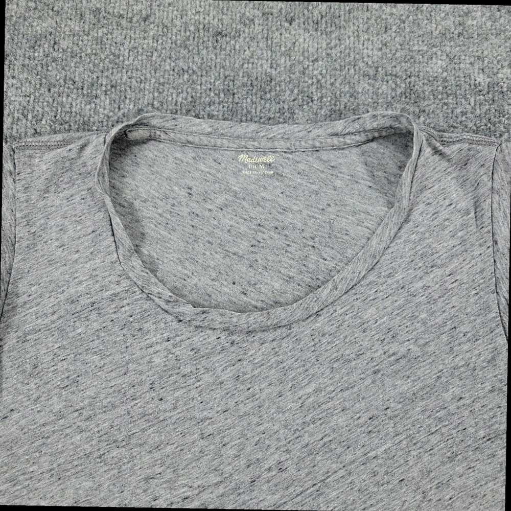 Madewell Gray Round Neck Medium Adult Women's Sle… - image 2