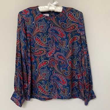 Pendleton Sophisticates vintage blouse long sleev… - image 1