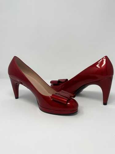 Stuart Weitzman M8.0 TUXBOWHI Red Quasar - image 1