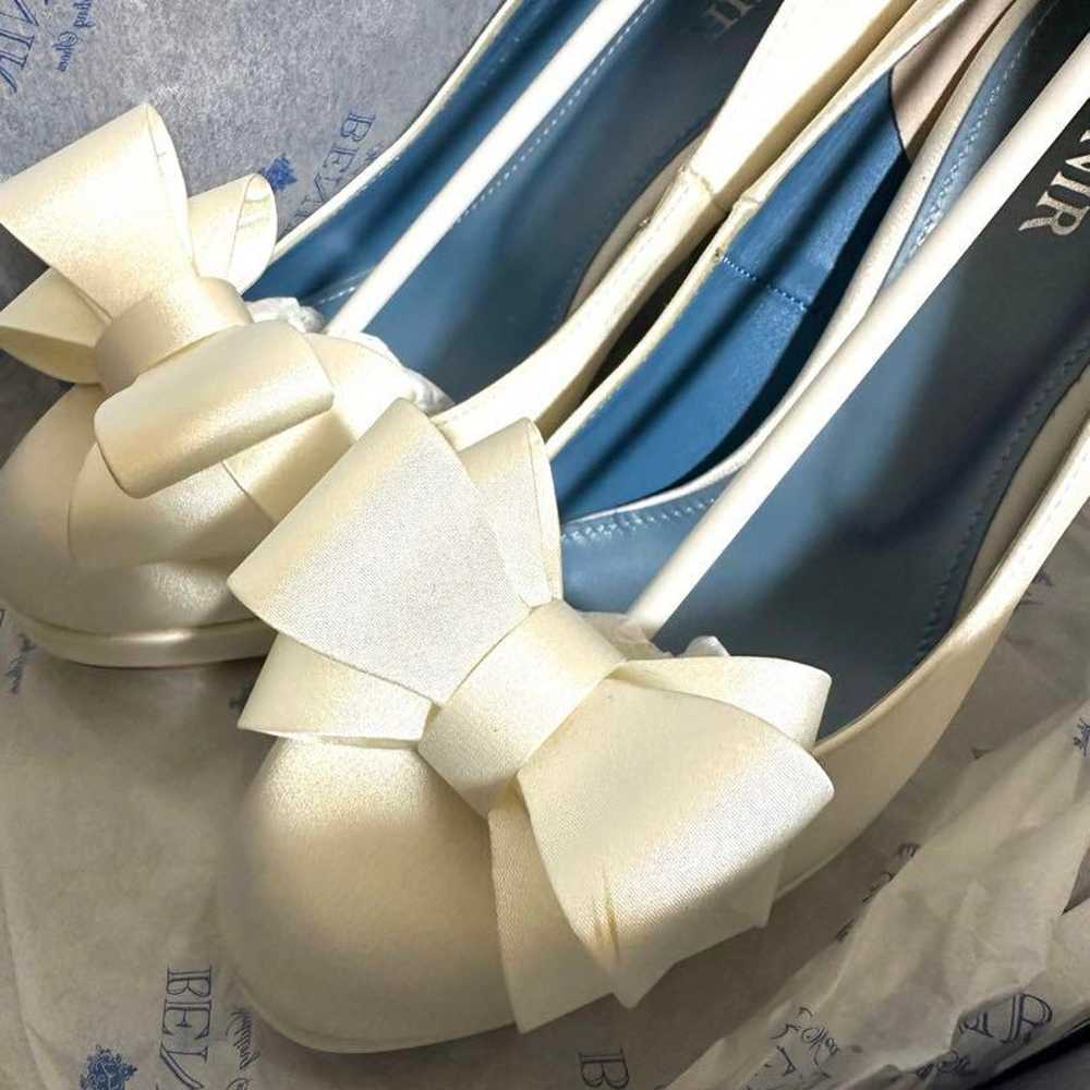 BENIR Wedding Shoes Satin 12cm Heel 36 - image 2