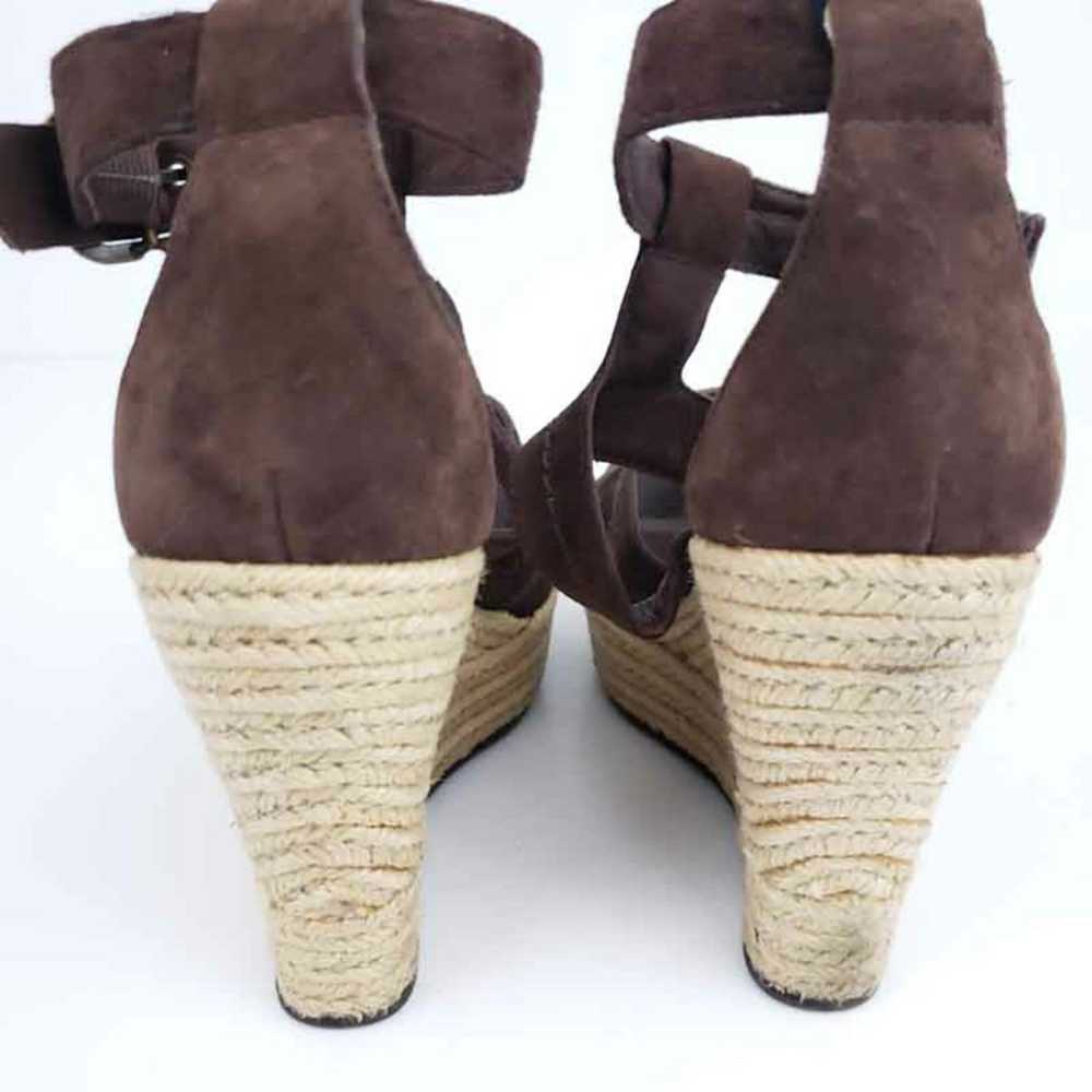 UGG Australia Brown Suede Wedges Lauri US 9 Festi… - image 4