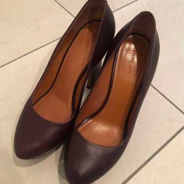 CELINE Dark Brown High Heel Pumps - image 1