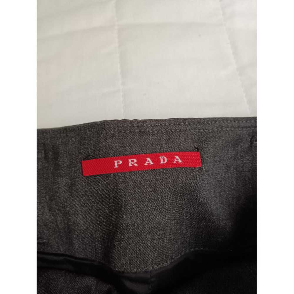 Prada Wool mid-length skirt - image 5