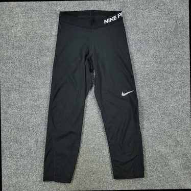 Nike Fitted Crop Leggings in Black Dri-Fit Active… - image 1