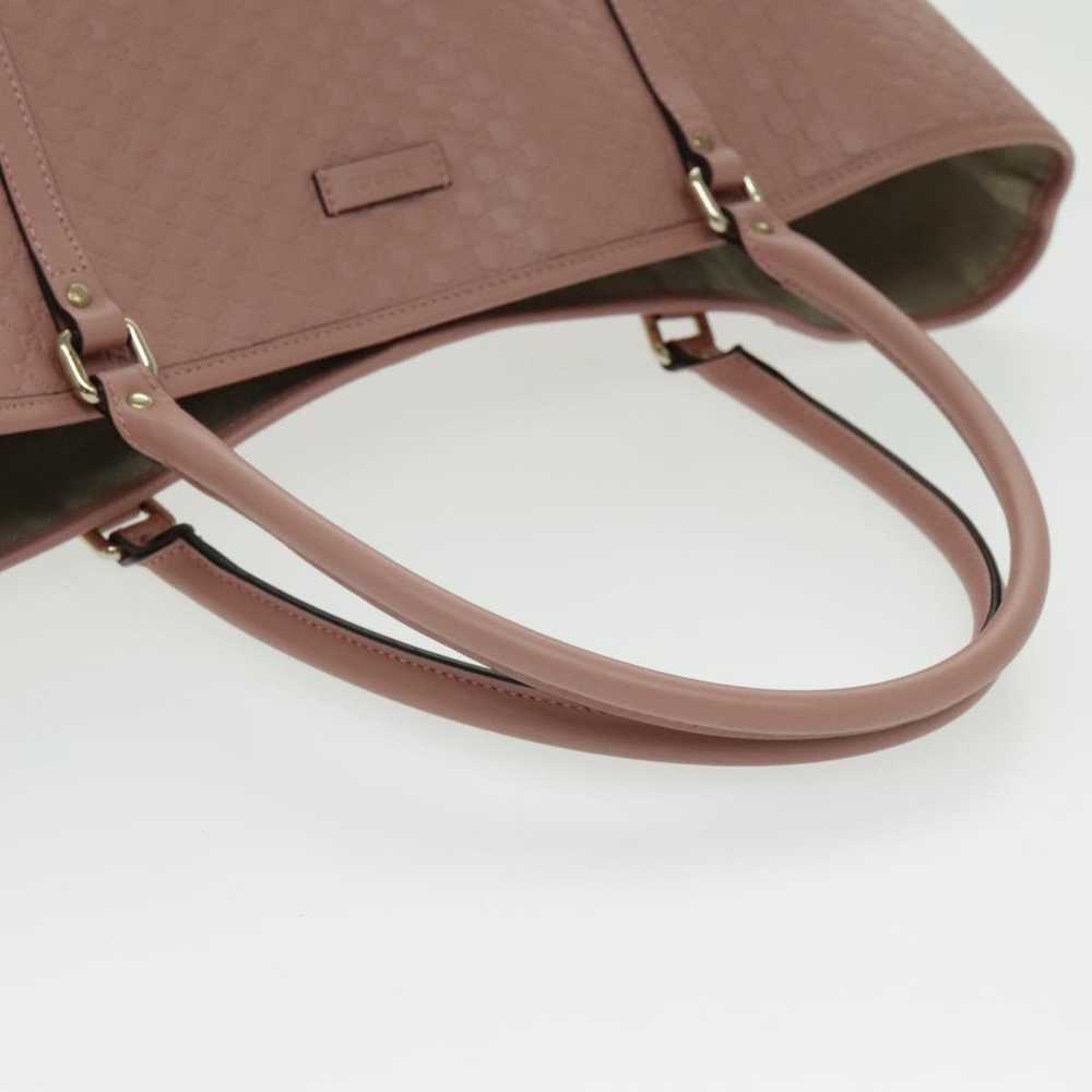 Gucci GUCCI Micro Guccissima Tote Bag Leather Pin… - image 7