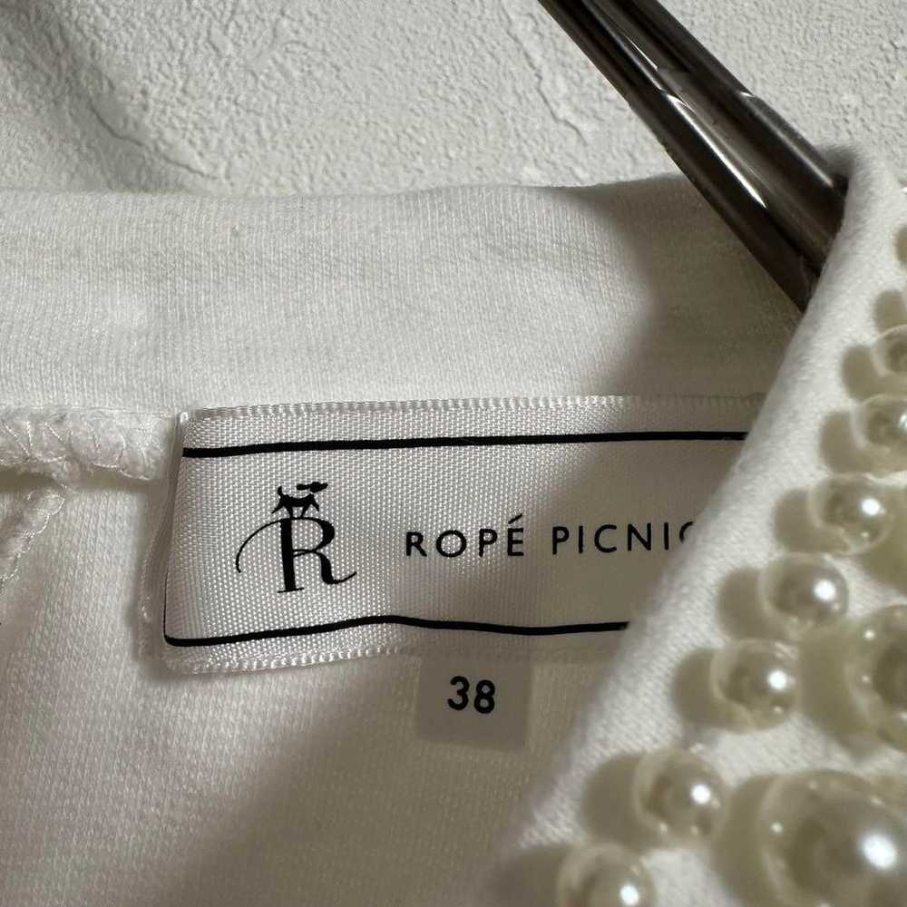 【Rope Picnic】T-shirt Cut & Sew Long Sleeve Pearl … - image 12