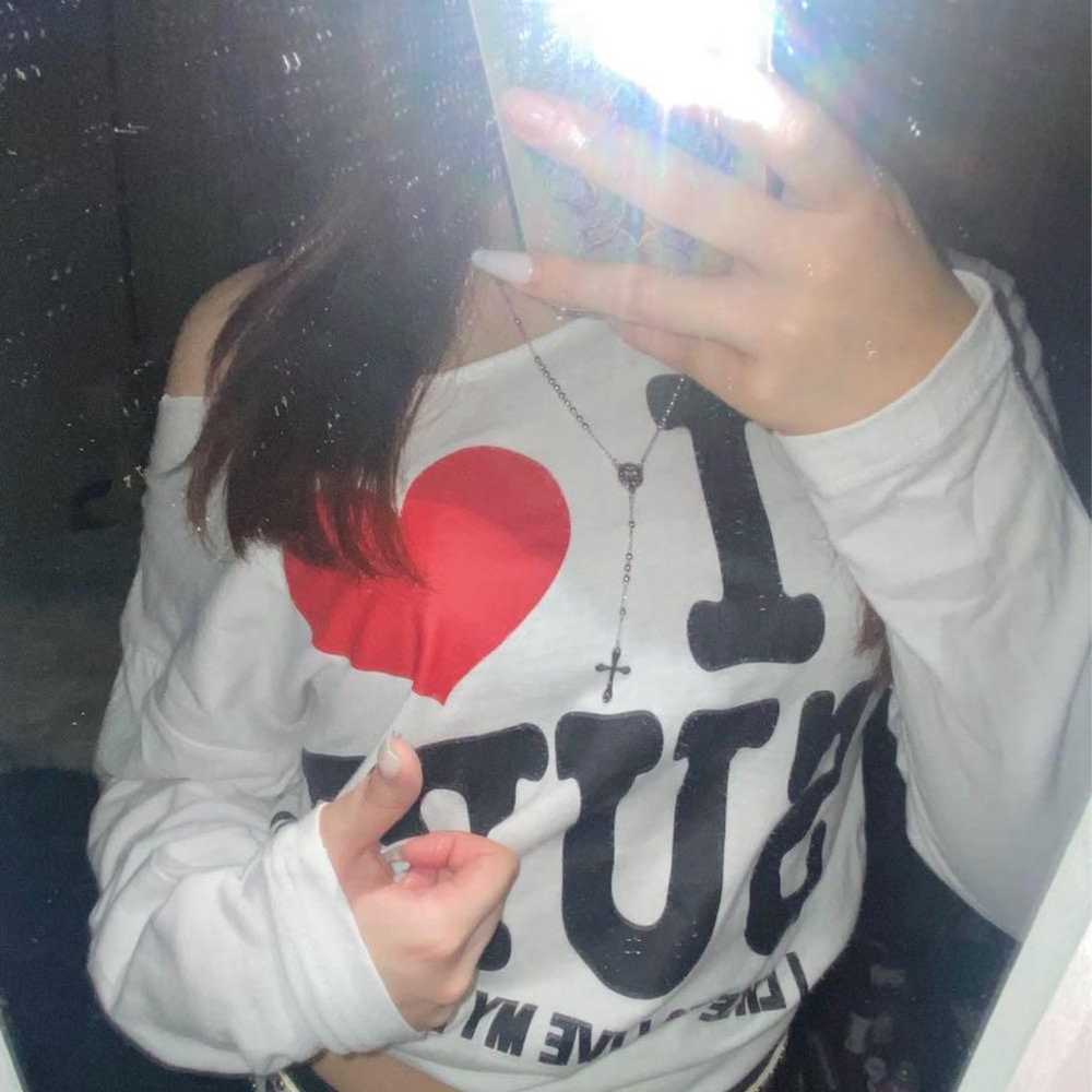 I LOVE SURF Beachhead T-Shirt Long Sleeve White - image 3