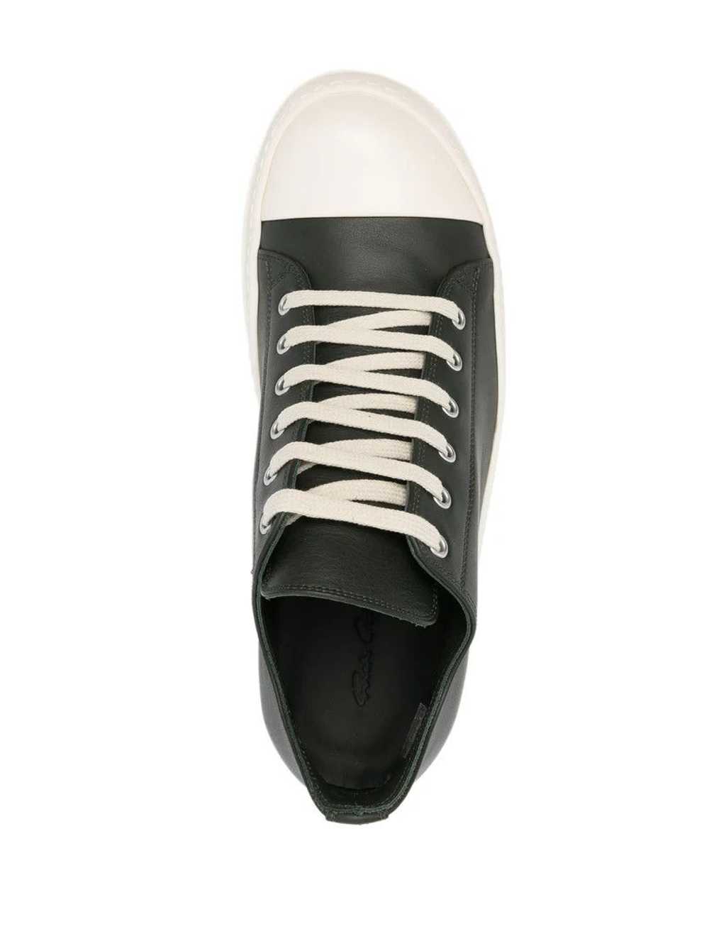 Rick Owens Low sneaks in grain calf leather - image 3