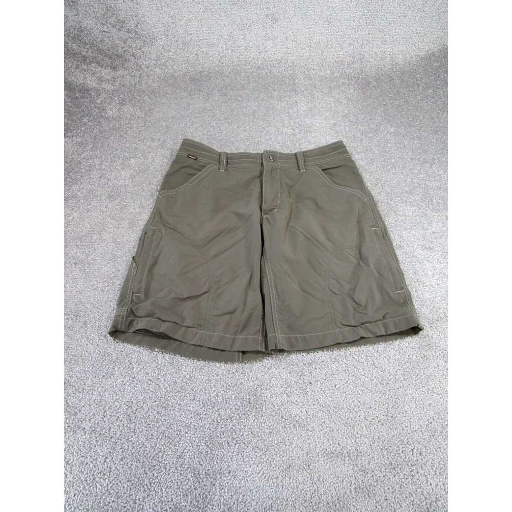 Vintage Kuhl Shorts Mens 32 Brown Nylon/Spandex H… - image 1