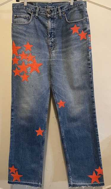 Chrome Hearts CHROME HEARTS ORANGE STAR PATCH DENI