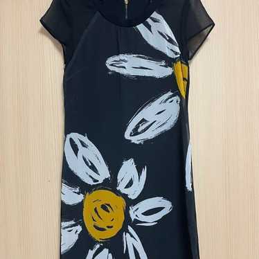 Desigual Sheer Dress with Flowers, retail price 1… - image 1