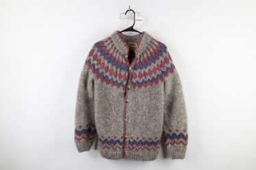 70s vintage cowichan sweater - Gem