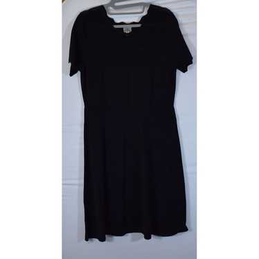 Dress Barn Black Knit Dress Size Medium