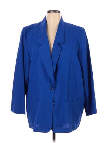 Alfred Dunner Women Blue Blazer 23W