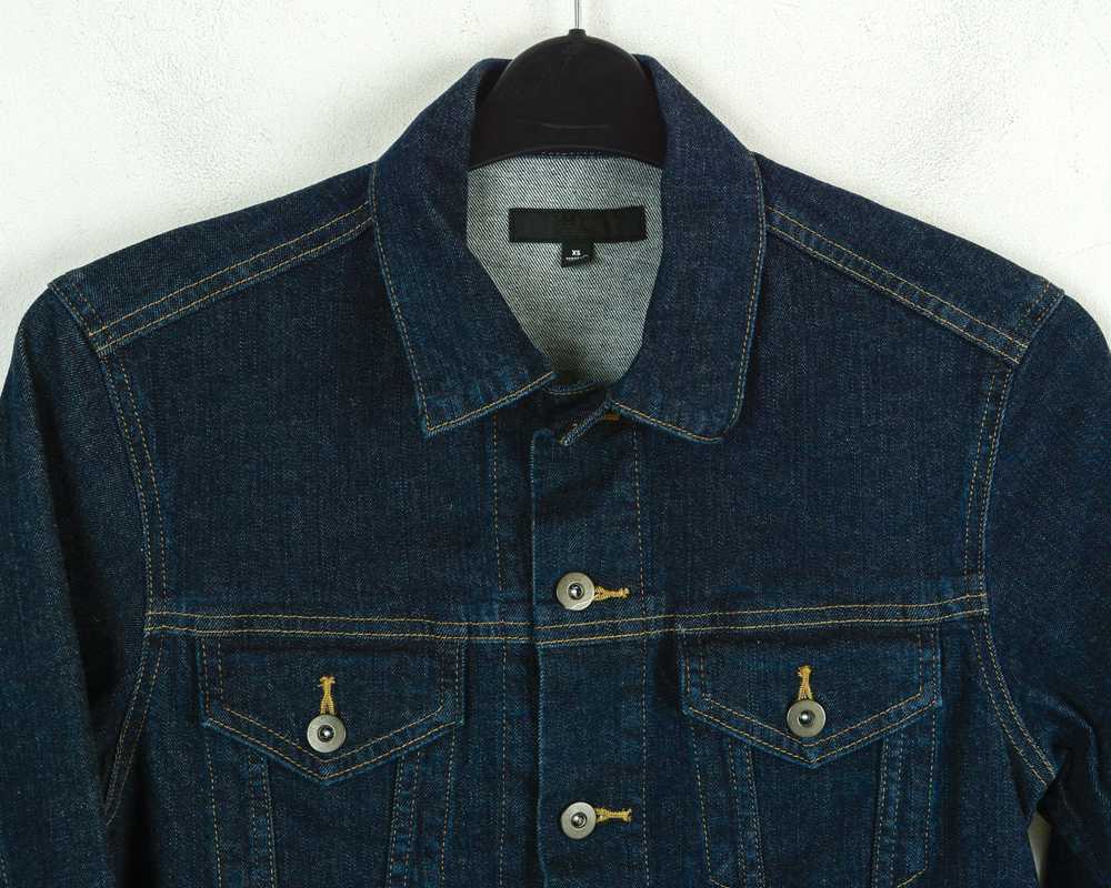 Uniqlo Button Up Denim Jean Jacket Casual Coat We… - image 2