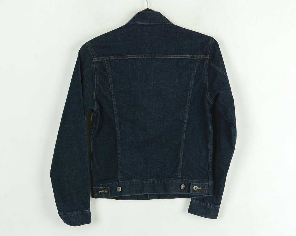 Uniqlo Button Up Denim Jean Jacket Casual Coat We… - image 4