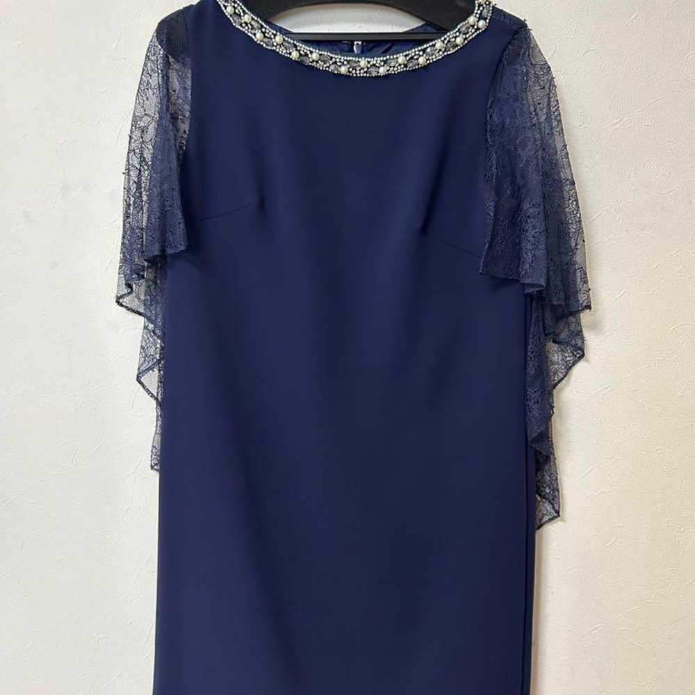 GRACE CONTINENTAL Navy Party Dress. - image 1