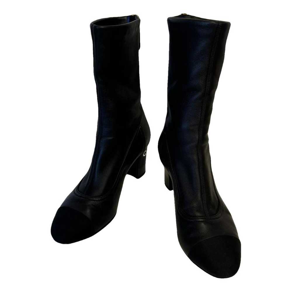 Chanel Leather boots - image 1