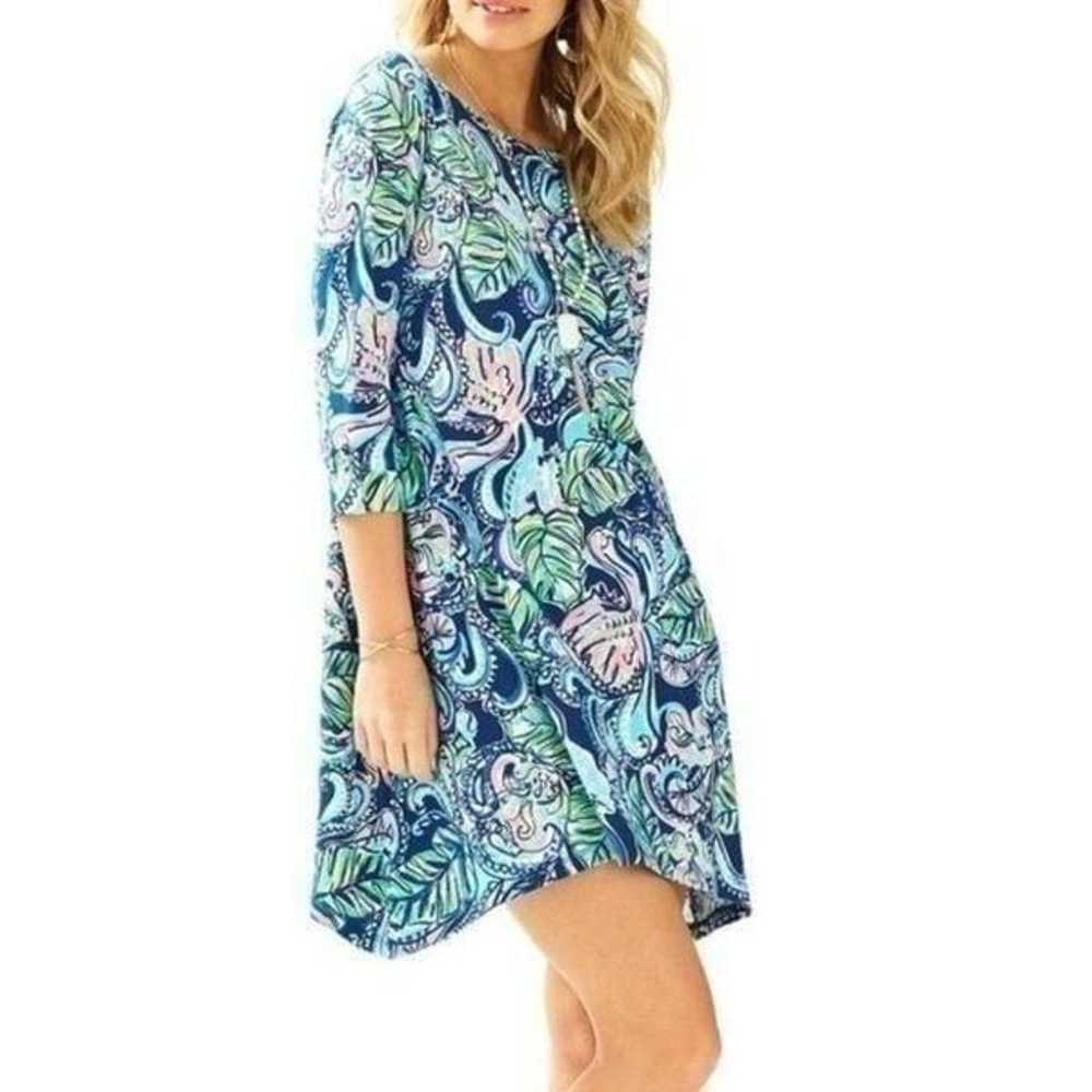 Lilly Pulitzer Hanging with Fronds Edna Dress Siz… - image 1