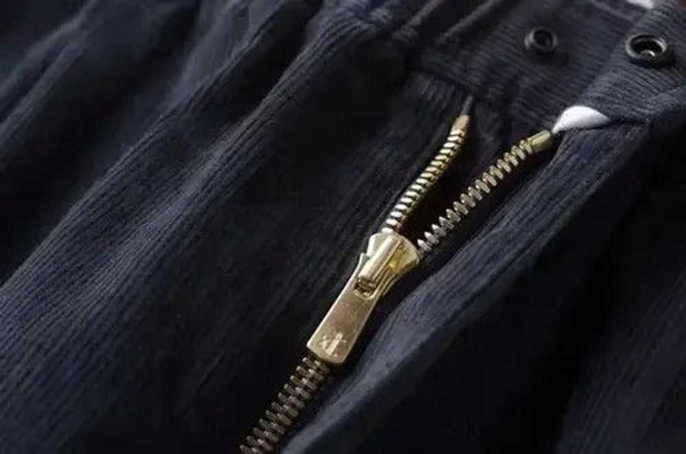 Custom 20SS Indigo Union Japan Dark Grey Corduroy… - image 3