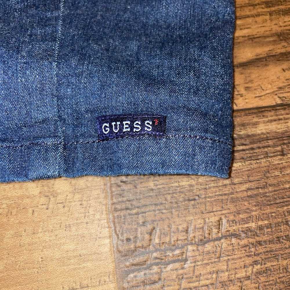 Vintage Guess Denim Top - image 2