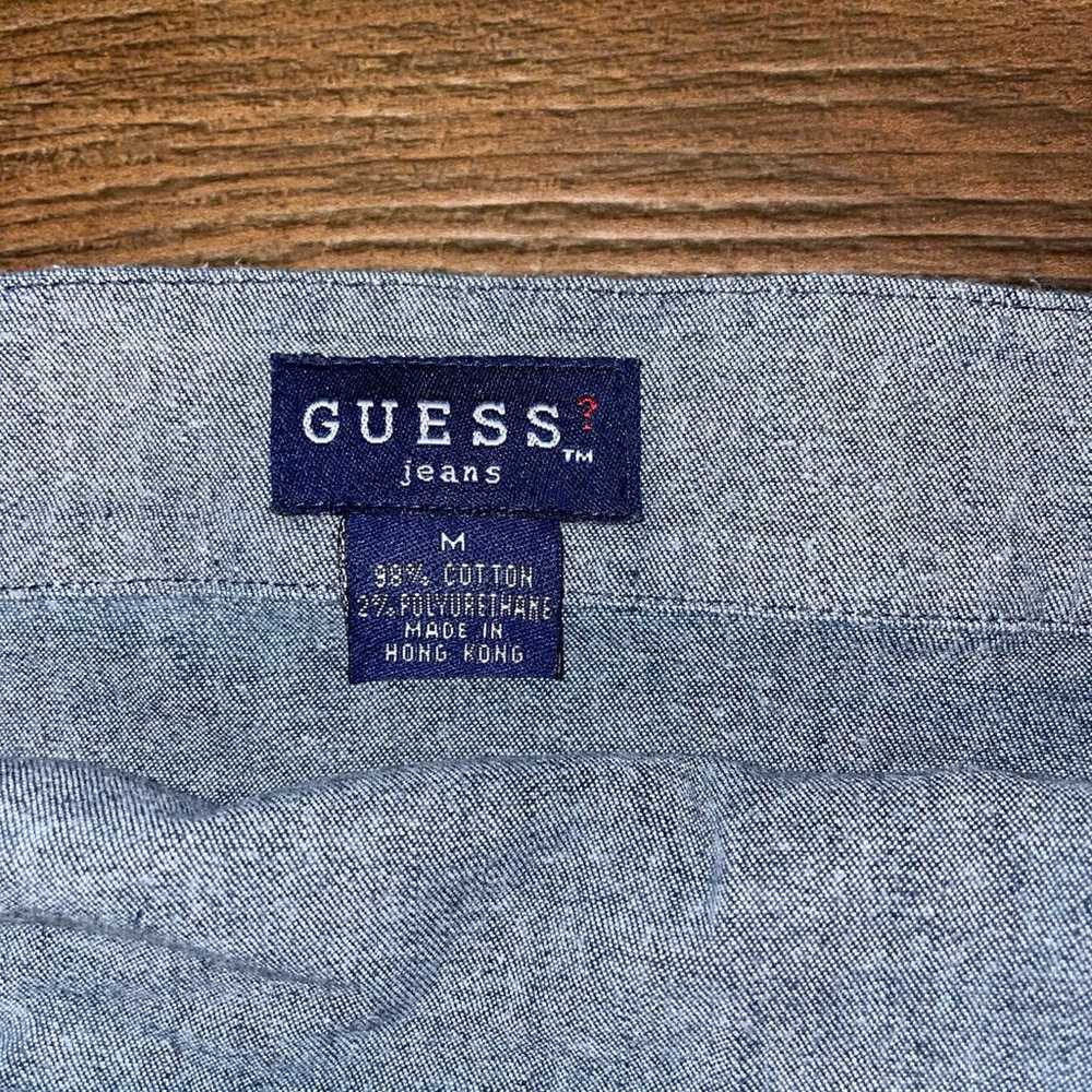 Vintage Guess Denim Top - image 4