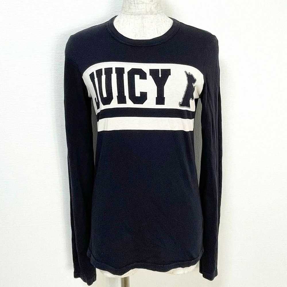 Y2K ✨️ Juicy Couture Terry Logo Long Sleeve Cut a… - image 4