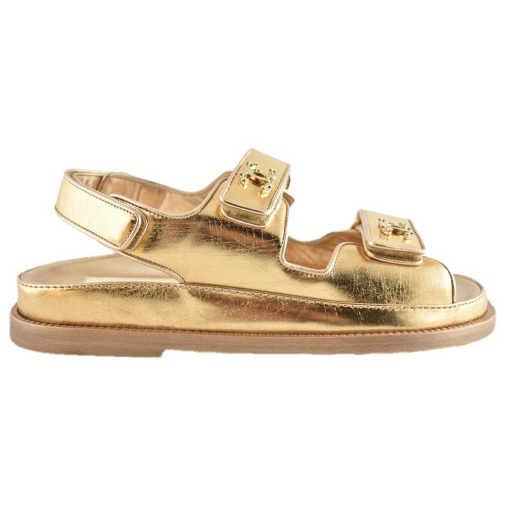 Chanel Dad Sandals leather sandal - image 1