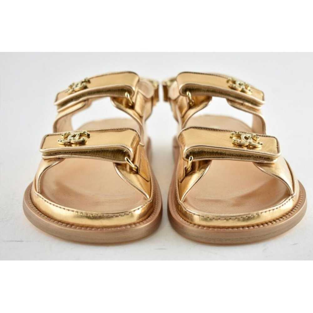 Chanel Dad Sandals leather sandal - image 6