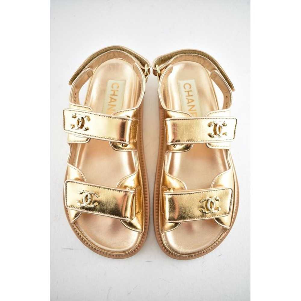 Chanel Dad Sandals leather sandal - image 8