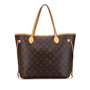 Louis Vuitton Neverfull leather tote