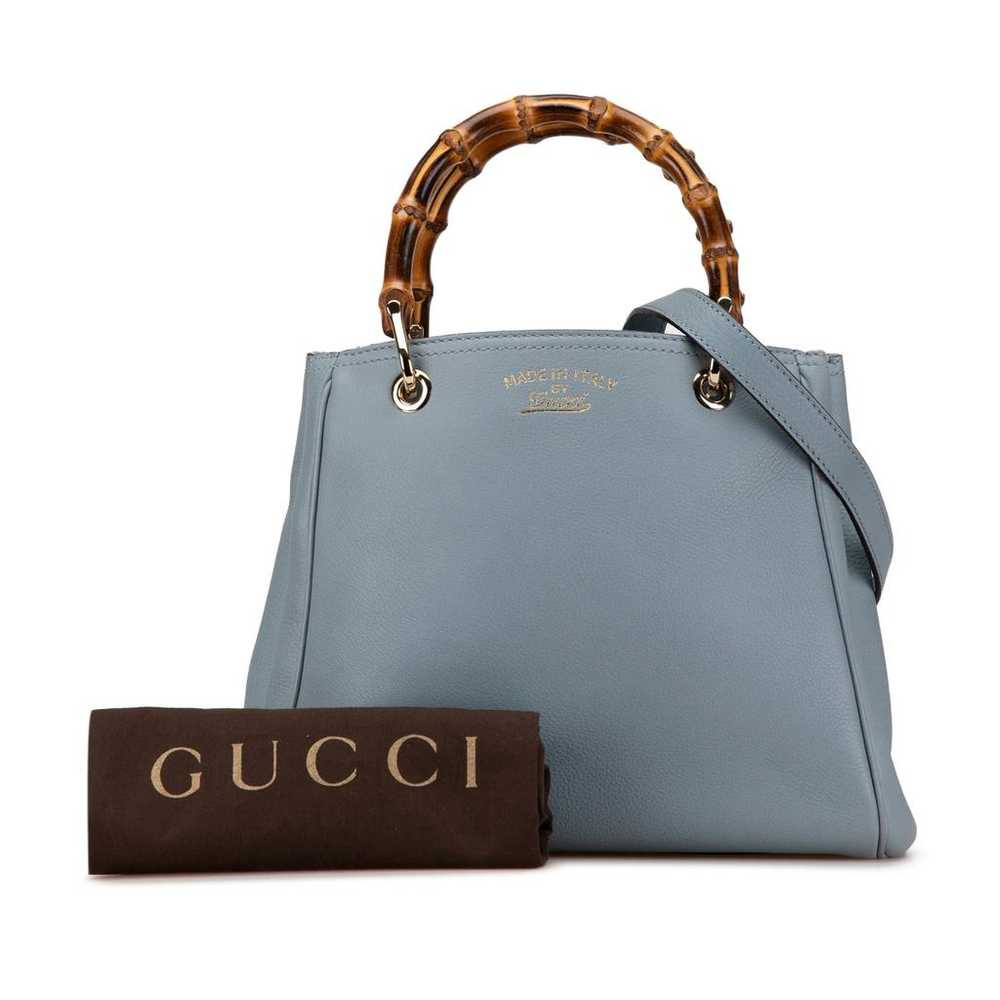 Gucci Bamboo Shopper leather crossbody bag - image 10