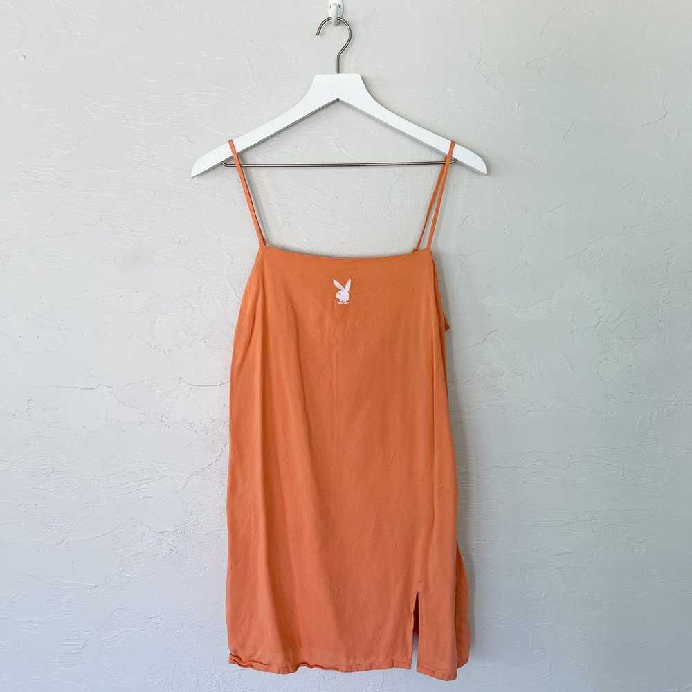 Playboy by PacSun Peach Shift Dress Medium - image 2