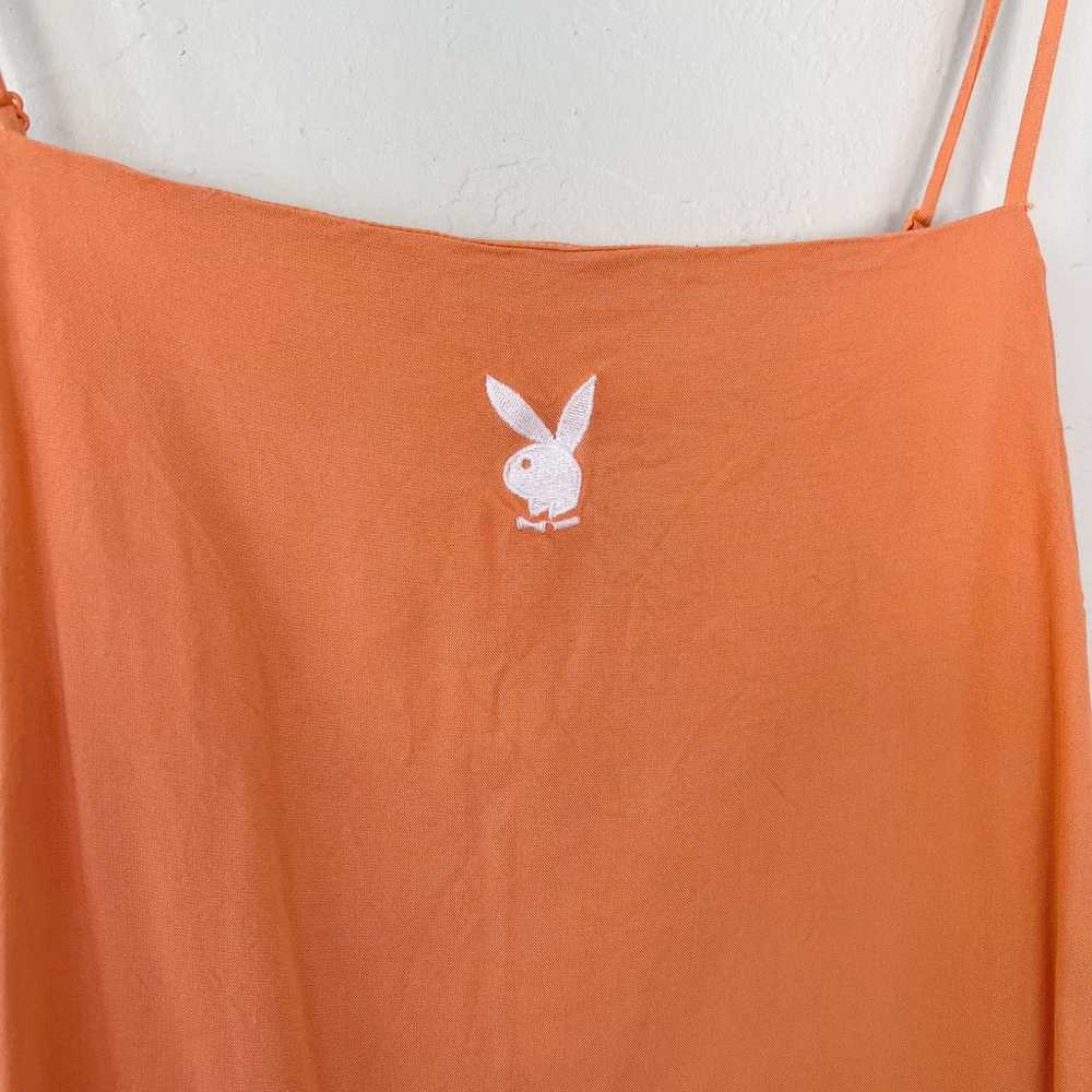 Playboy by PacSun Peach Shift Dress Medium - image 3