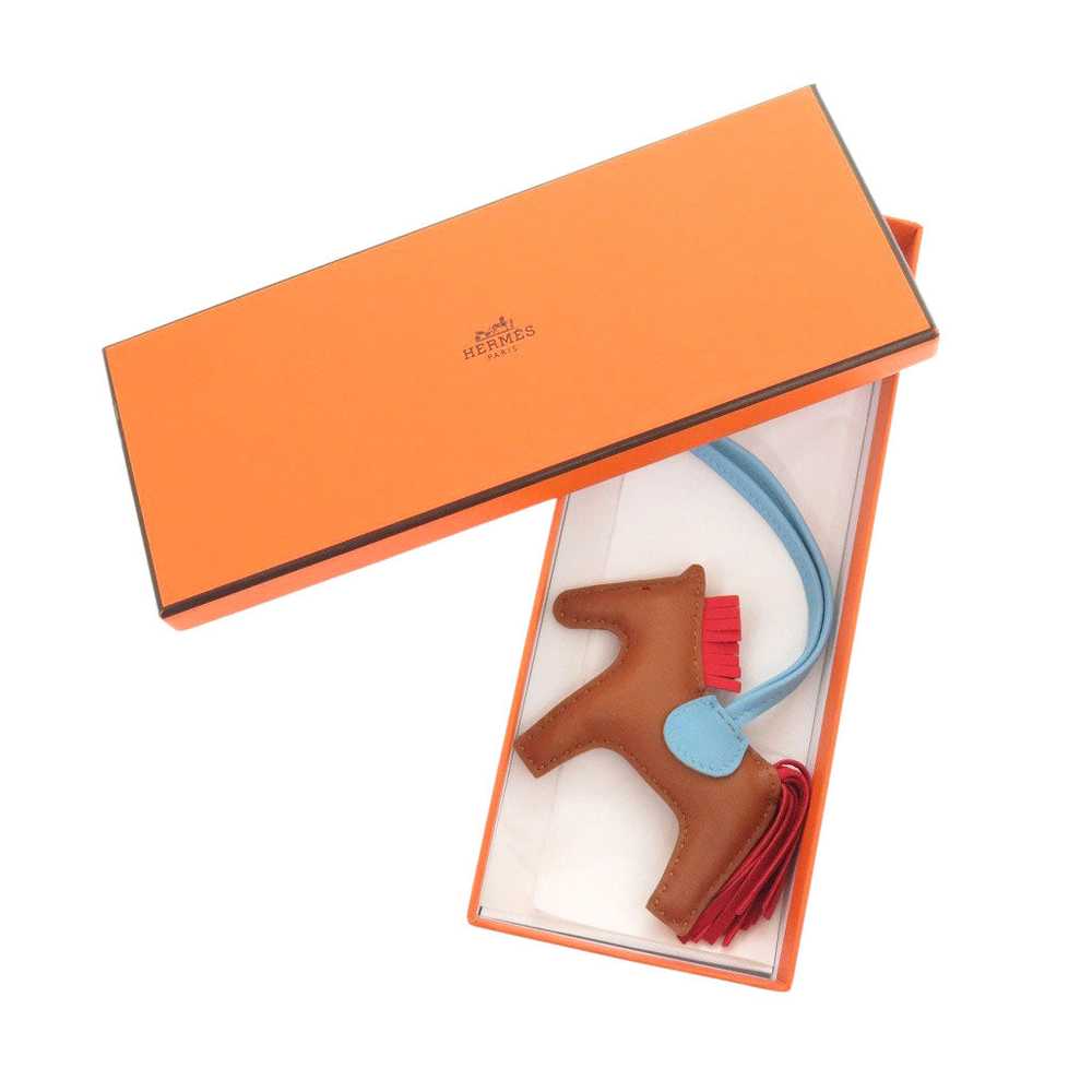 HERMES key ring Anyo Miro gold Rodeo PM - image 4