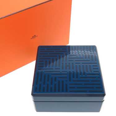 HERMES Other miscellaneous goods lacquer Indigo w… - image 1