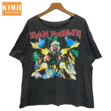 IRON MAIDEN Van T Shirt 90 s vintage Short Sleeve… - image 1