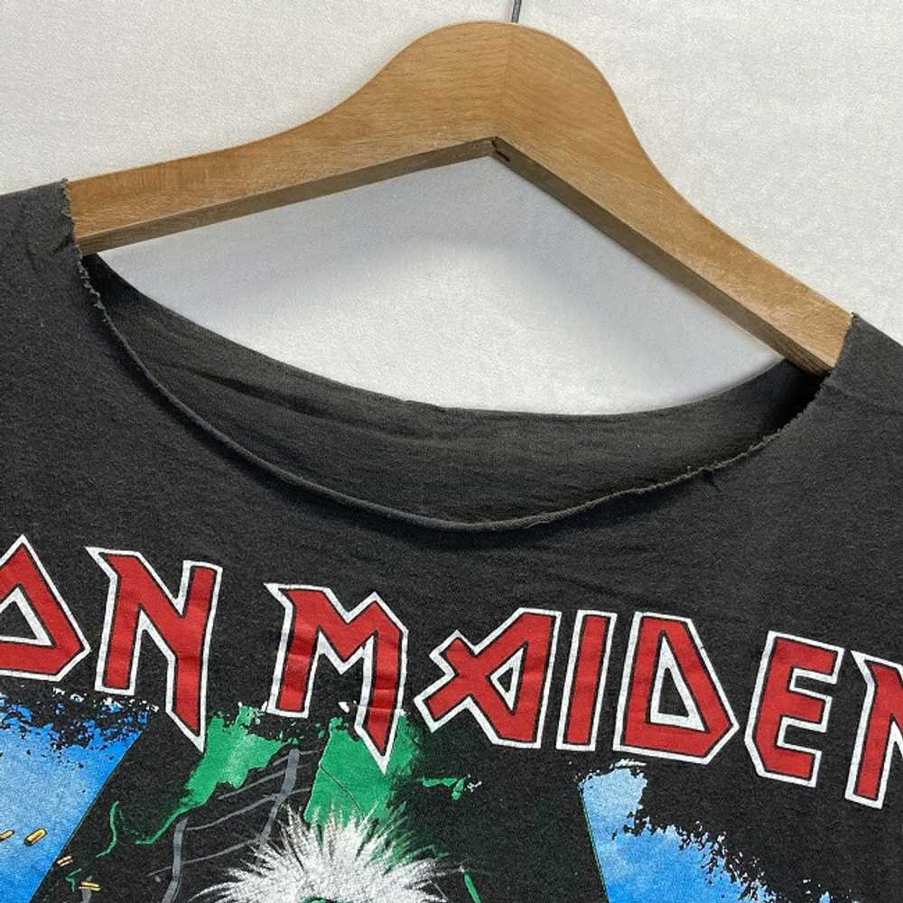 IRON MAIDEN Van T Shirt 90 s vintage Short Sleeve… - image 6