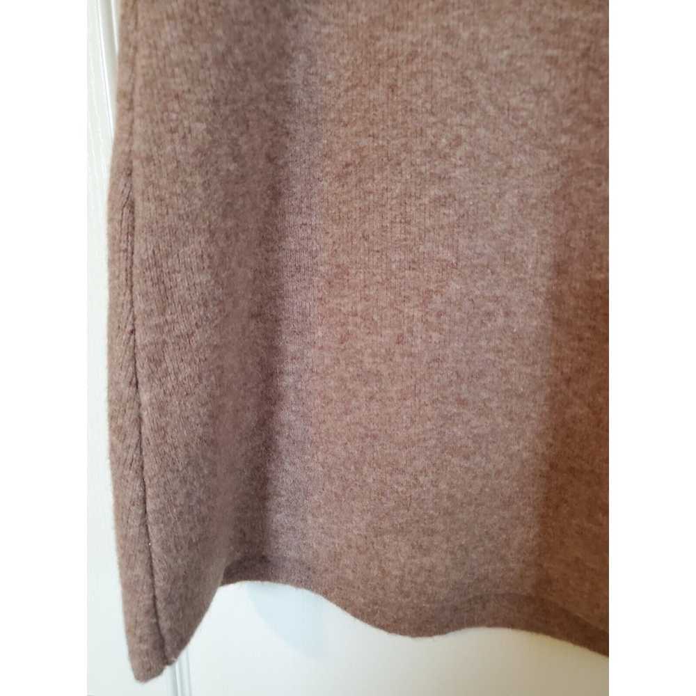 Zara Beige Brown High Neck Wool Blend Pockets Swe… - image 11