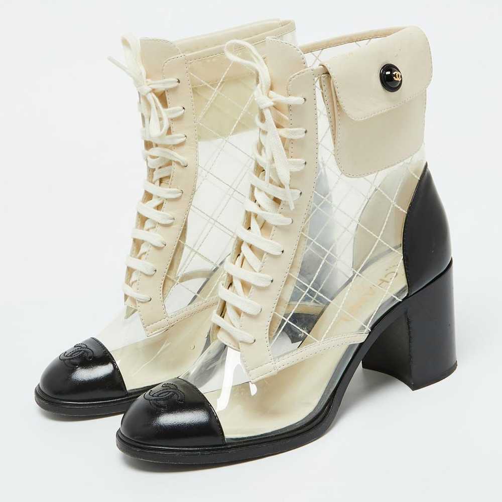 Chanel Leather boots - image 2