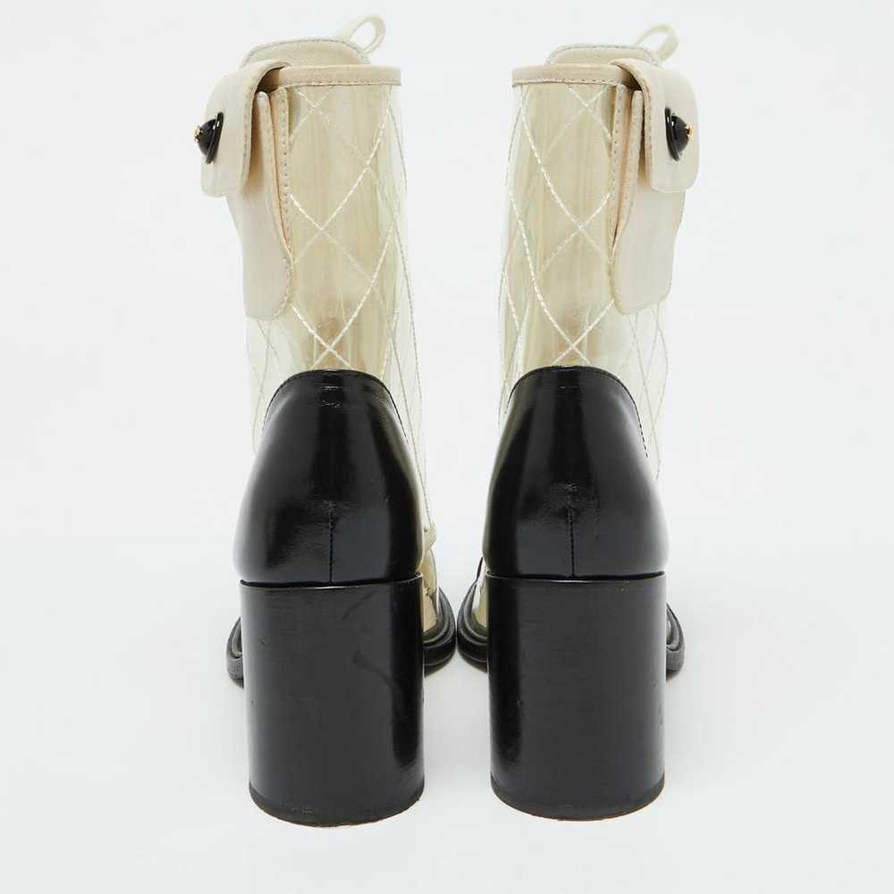 Chanel Leather boots - image 4