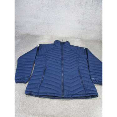 Vintage Columbia Jacket Mens Large Blue Puffer Qu… - image 1