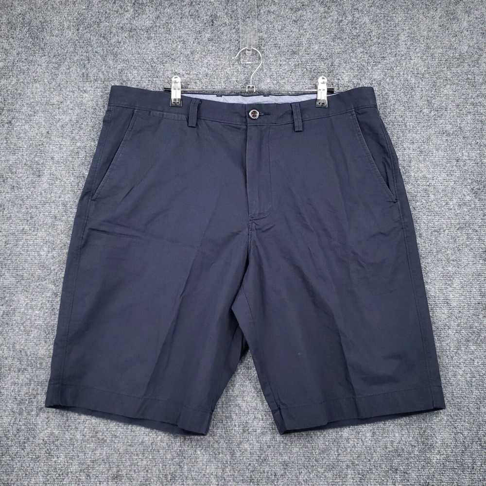 J.Crew J Crew Club Shorts Mens 36 Navy Blue Chino… - image 1