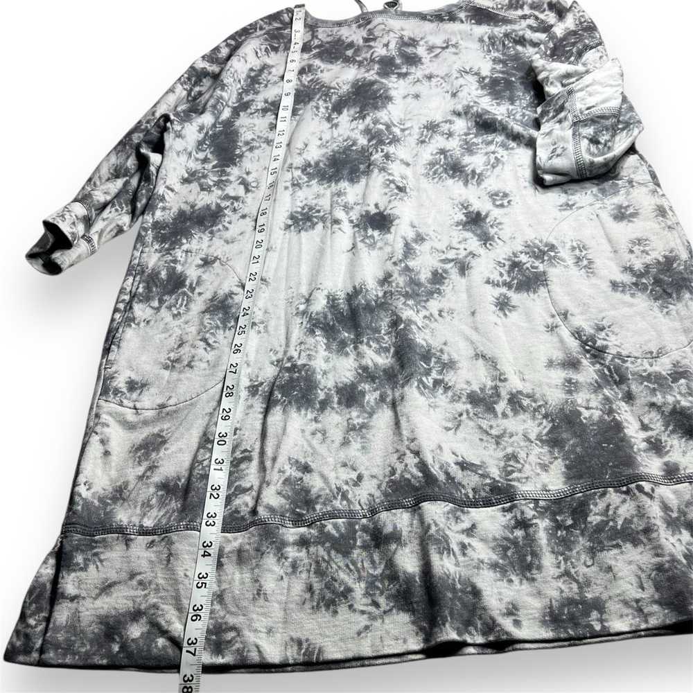 Chicos Zenergy Tie Dye Sweatshirt Dress Women’s X… - image 8