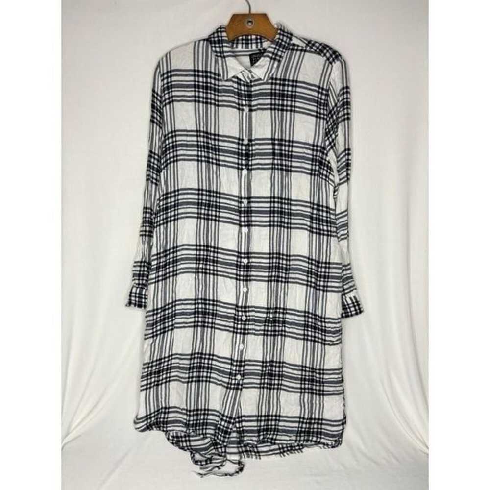 Simply Styled By Sears Womens Shirt Dress  Plaid … - image 1