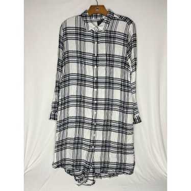 Simply Styled By Sears Womens Shirt Dress  Plaid … - image 1