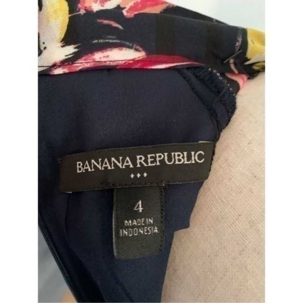 Banana republic flower dress size 4 - image 4