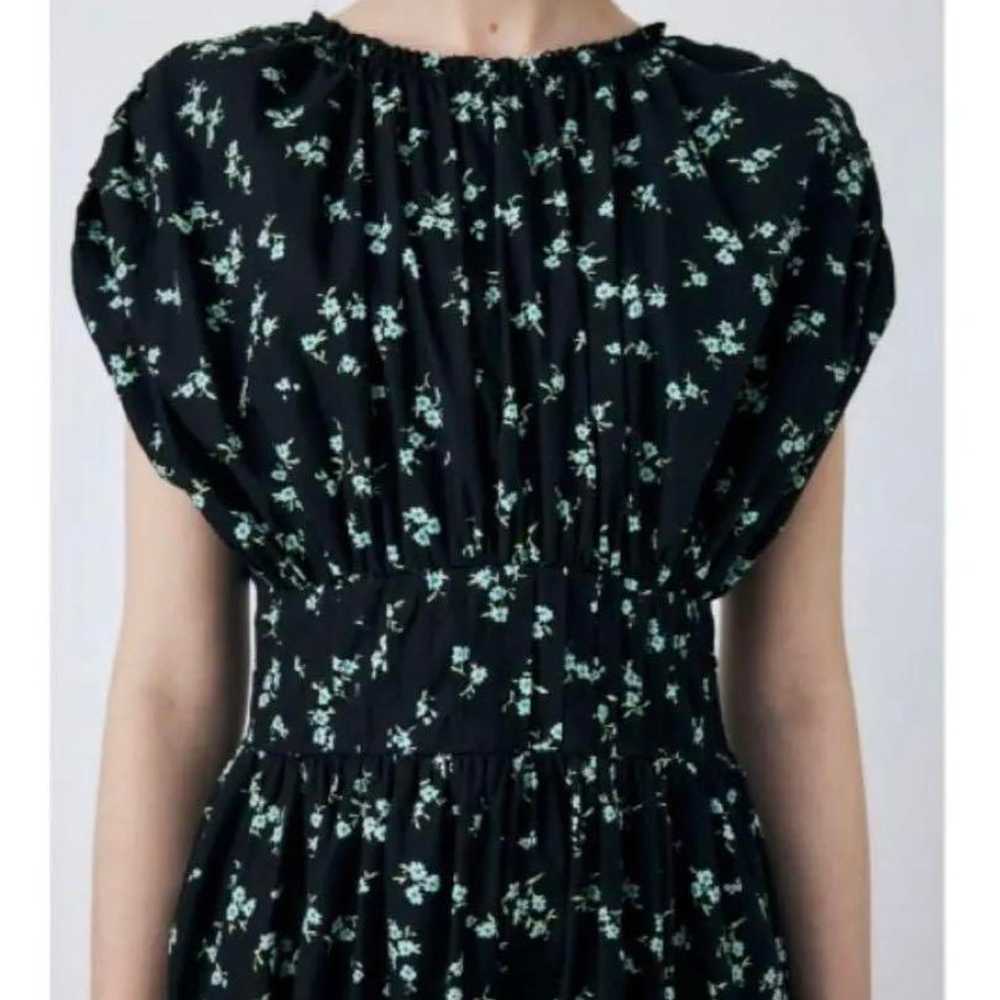 moussy Drawstring Floral Dress - image 4