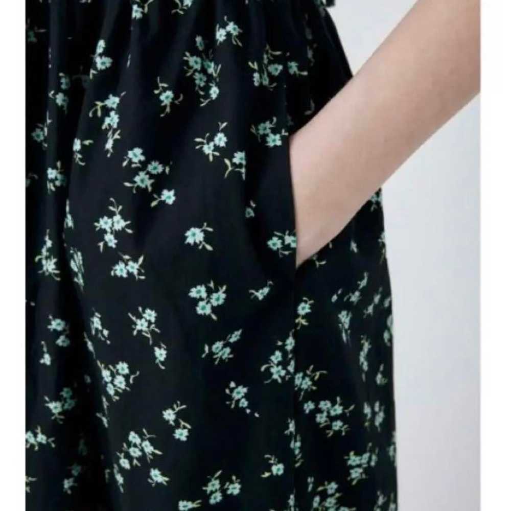 moussy Drawstring Floral Dress - image 5