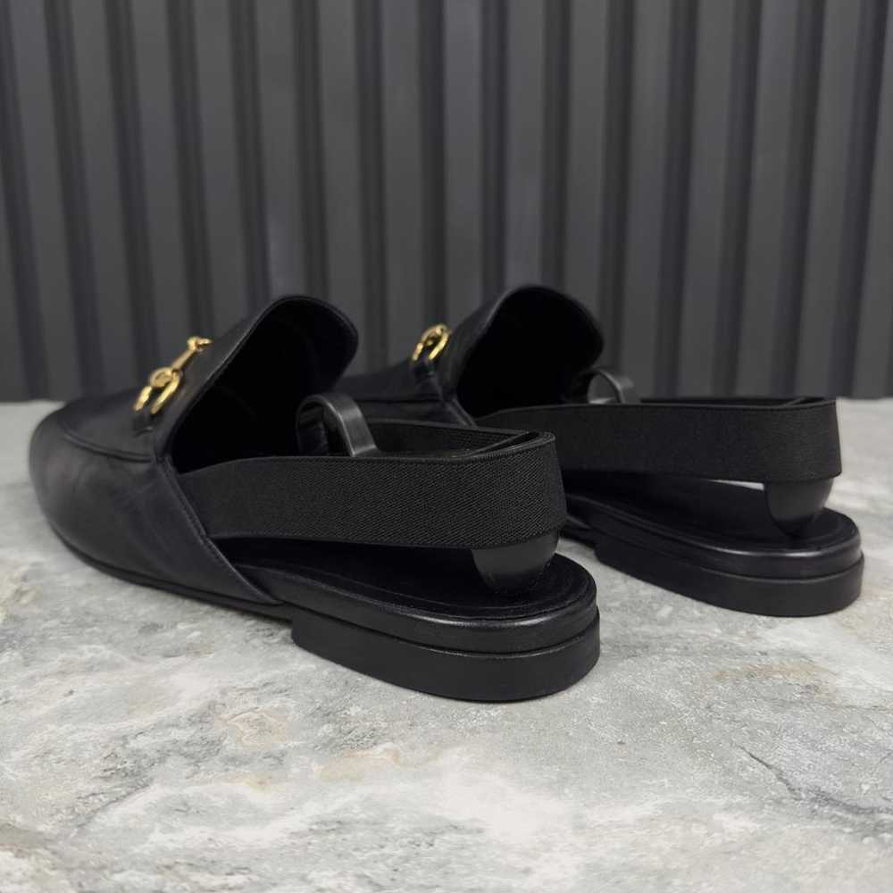 Gucci Jordaan leather flats - image 7